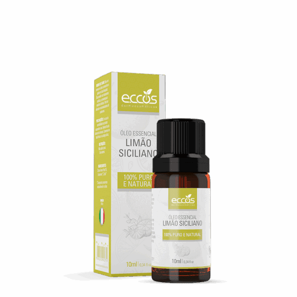Óleo Essencial de Limão Siciliano – Eccos – 10ml